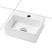 [IS] K51 욕실 미니 사각세면기 화장실 간이세면대